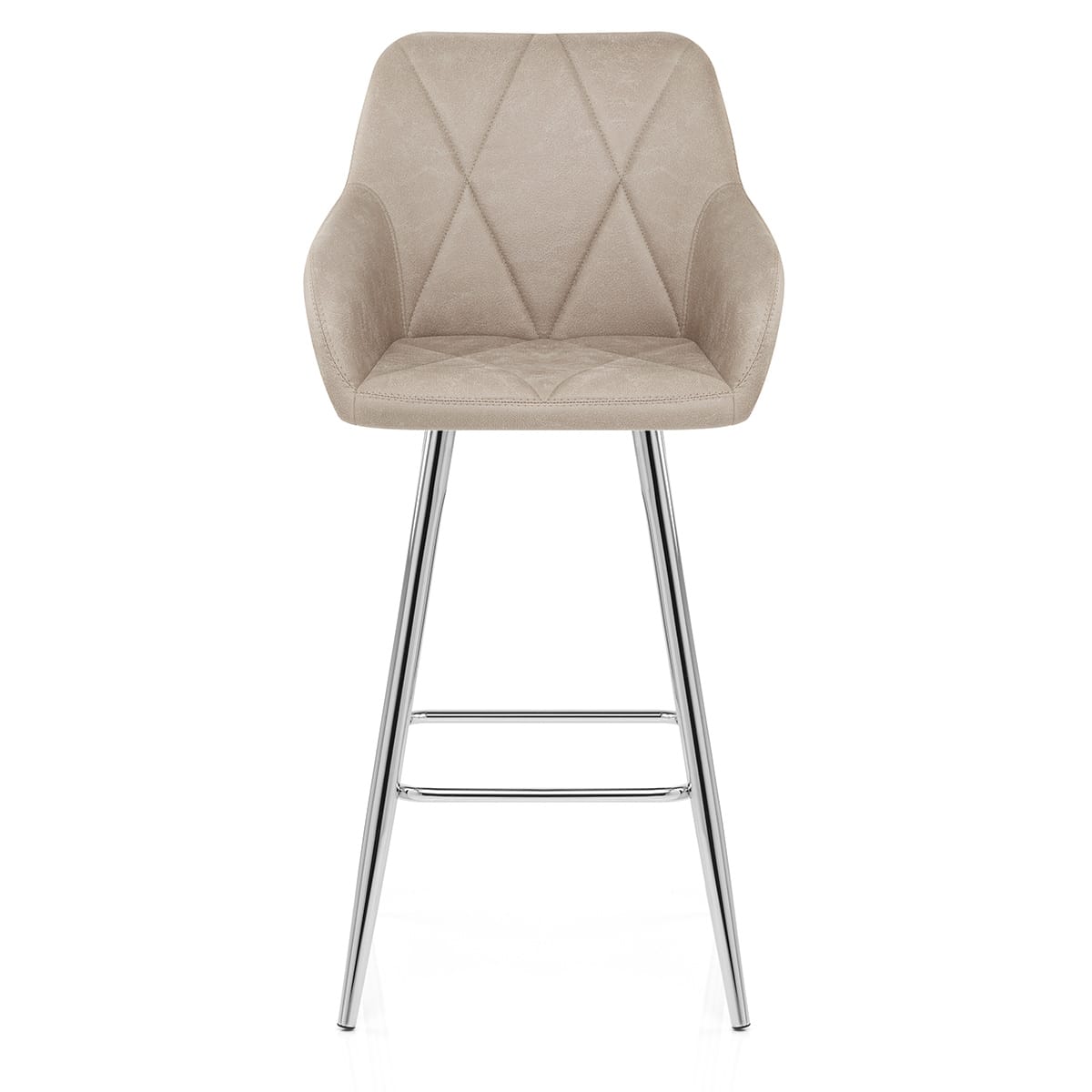 Kunstleder Barhocker Antik - Mason Braungrau