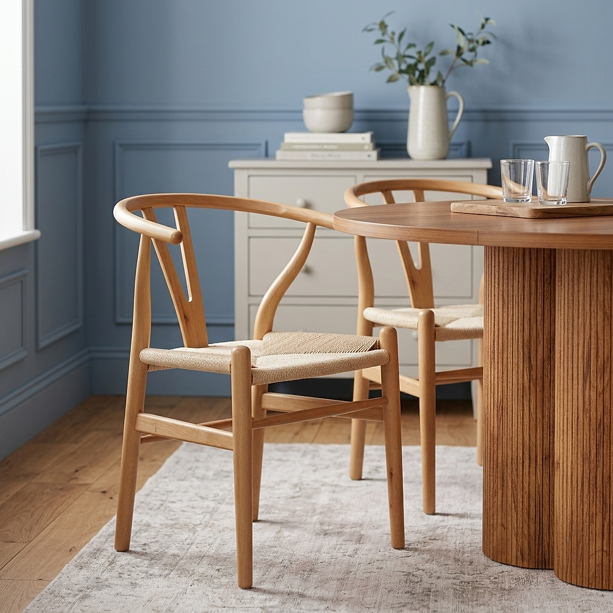 Sedia da pranzo Corda Quercia - Maxime Beige
