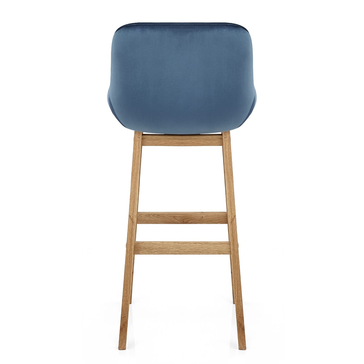 Samtbarhocker - Miami Blau