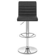 Barhocker Stoff - Mint Dunkelgrau