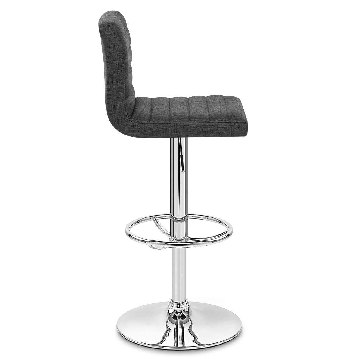 Barhocker Stoff - Mint Dunkelgrau