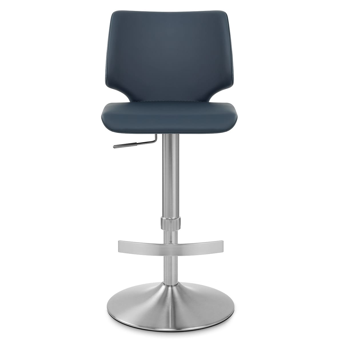Sgabello Ecopelle Satinato - Mode Blu
