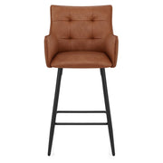 Sgabello Ecopelle - Montana Marrone