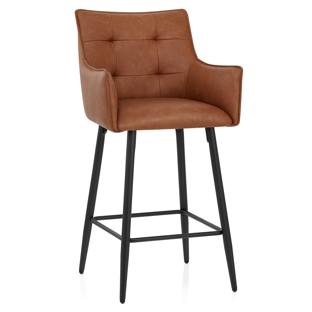 Sgabello Ecopelle - Montana Marrone
