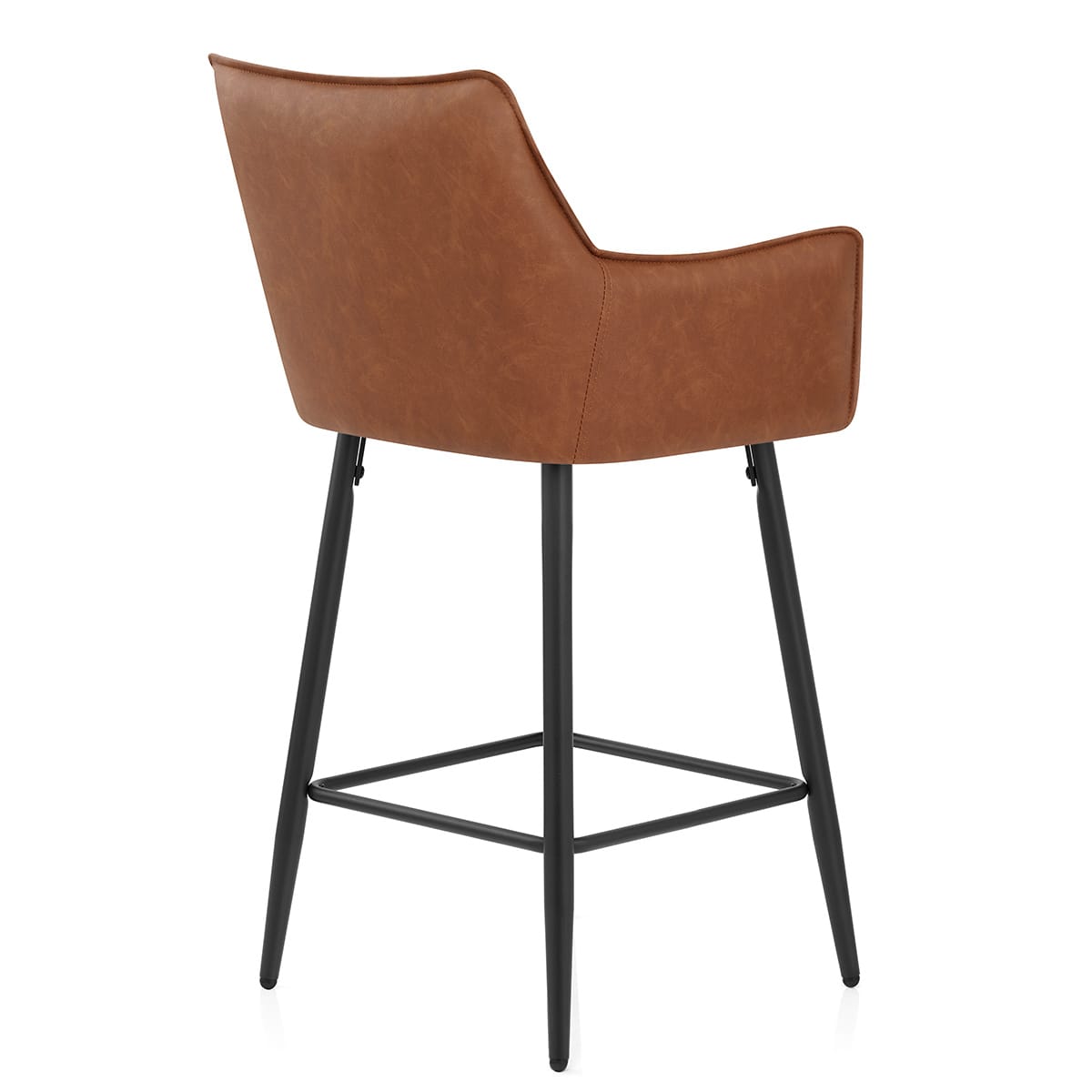 Sgabello Ecopelle - Montana Marrone