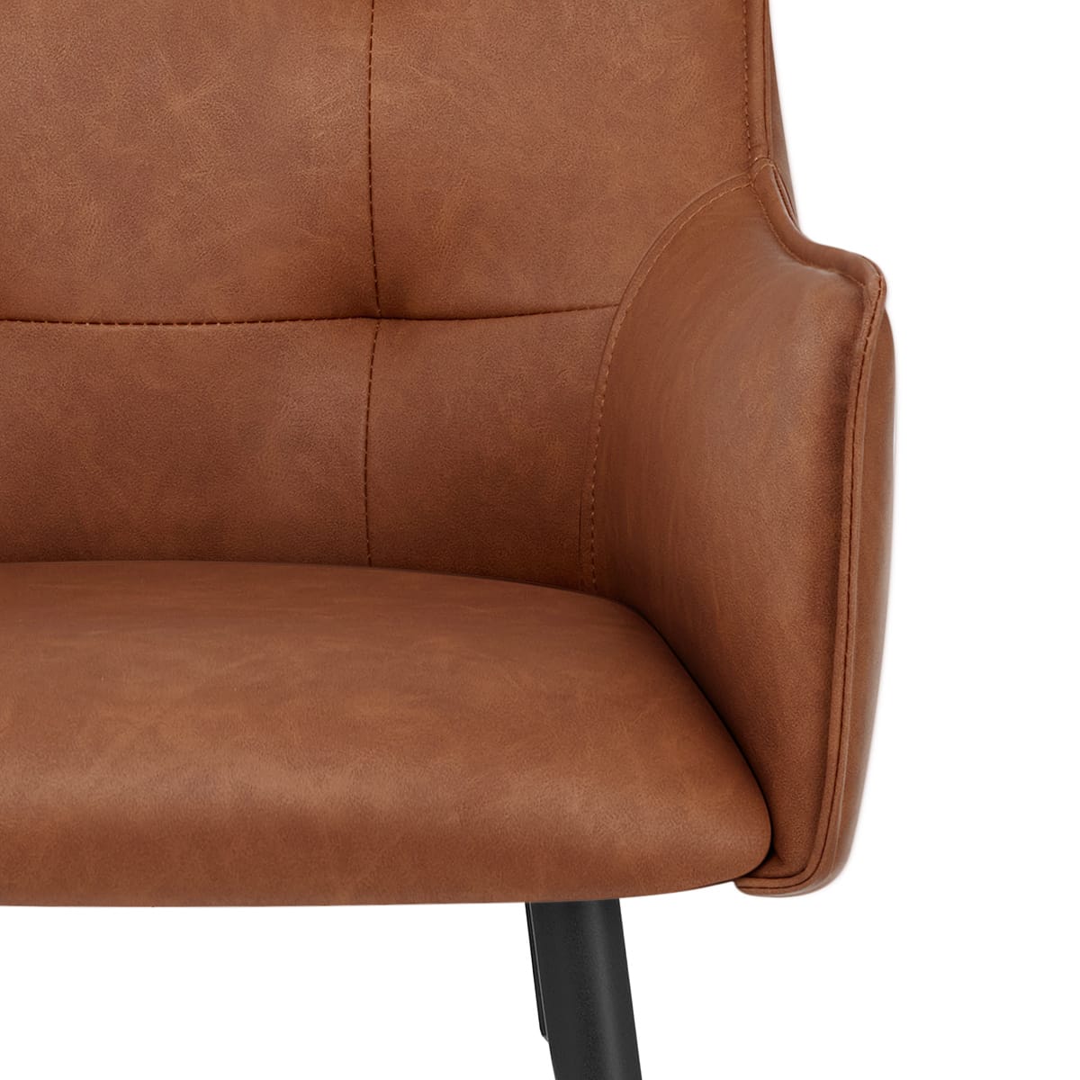 Sgabello Ecopelle - Montana Marrone