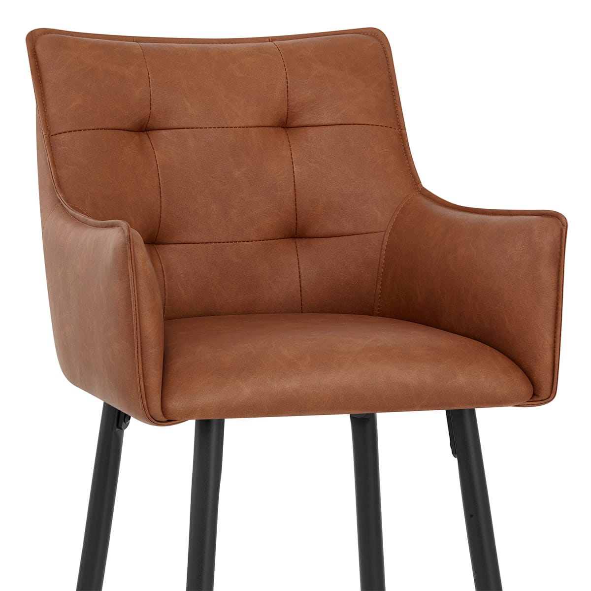 Sgabello Ecopelle - Montana Marrone