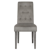 Sedia Velluto - Moreton Grigio
