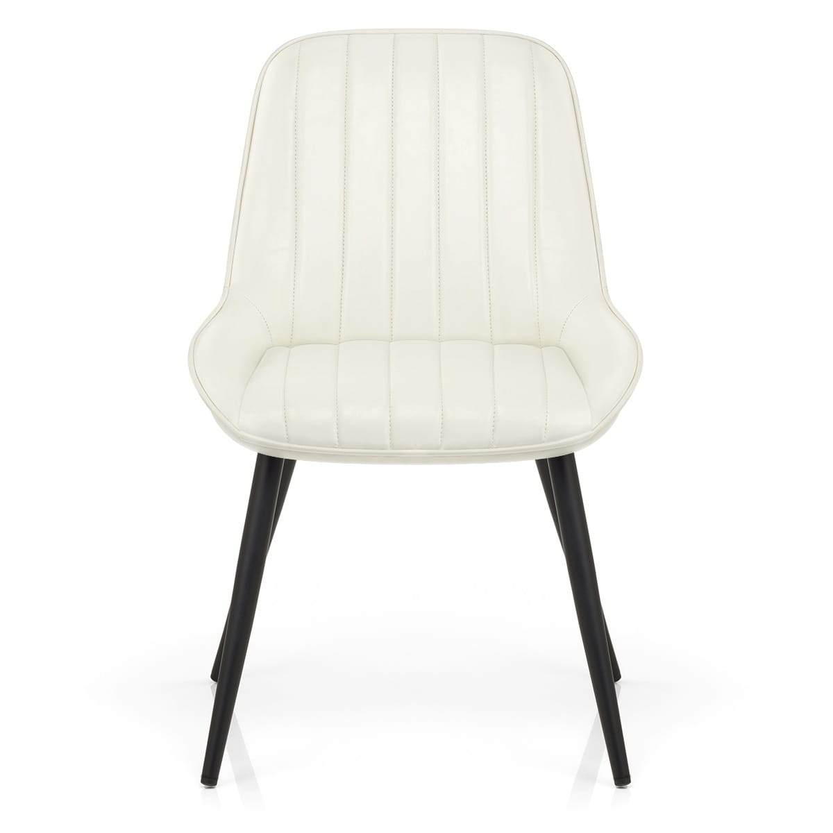 Kunstleder Esszimmerstuhl - Mustang Beige
