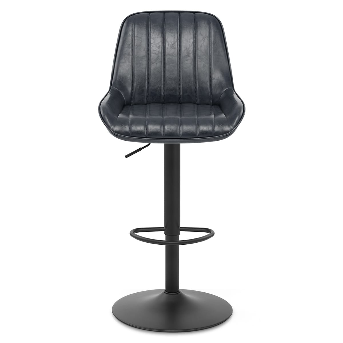 Faux Leather Bar Stools