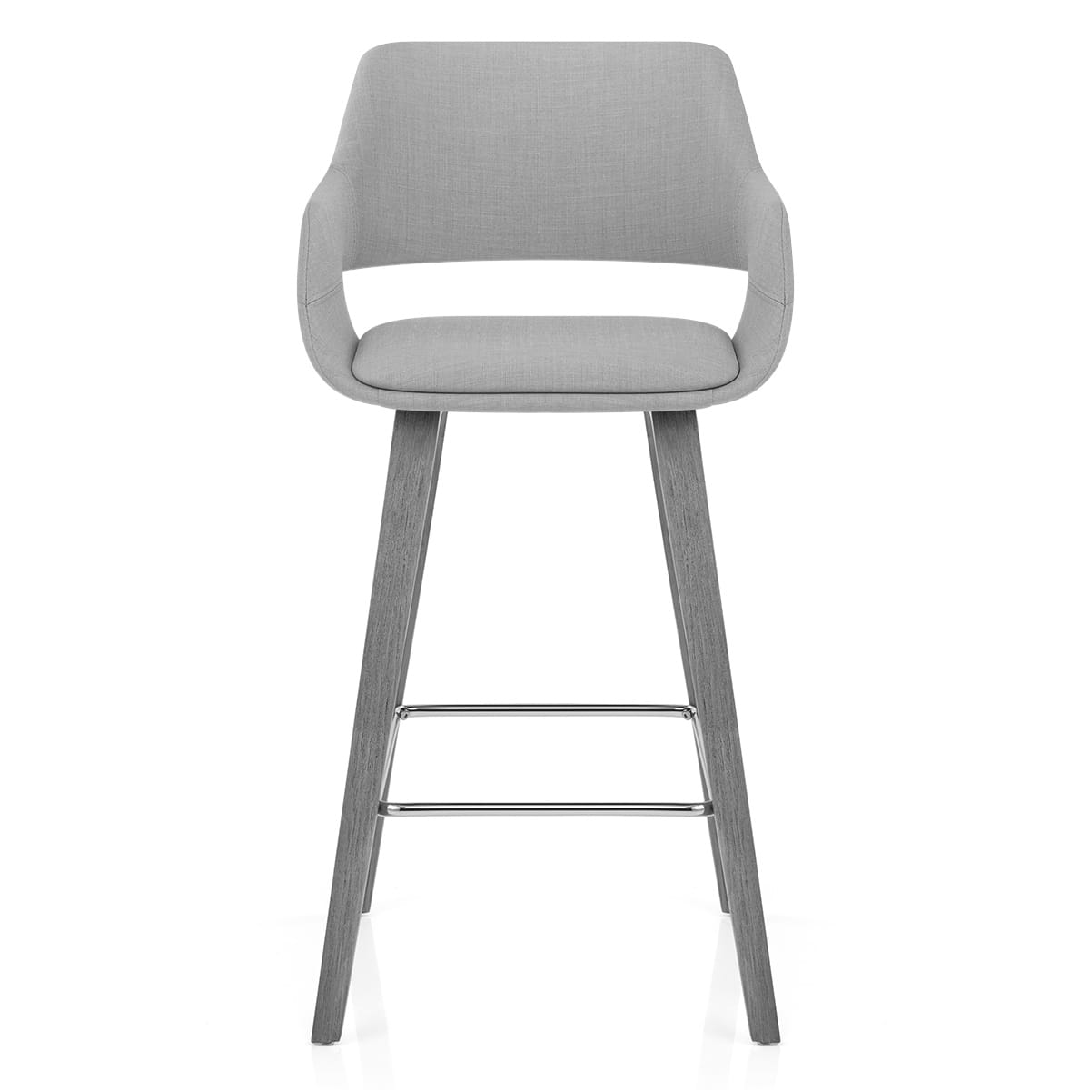 Stoffbarhocker - Nappa Grau
