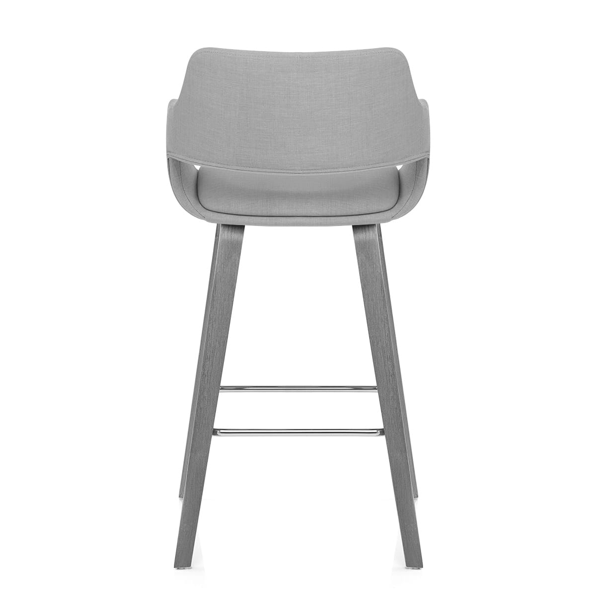 Stoffbarhocker - Nappa Grau