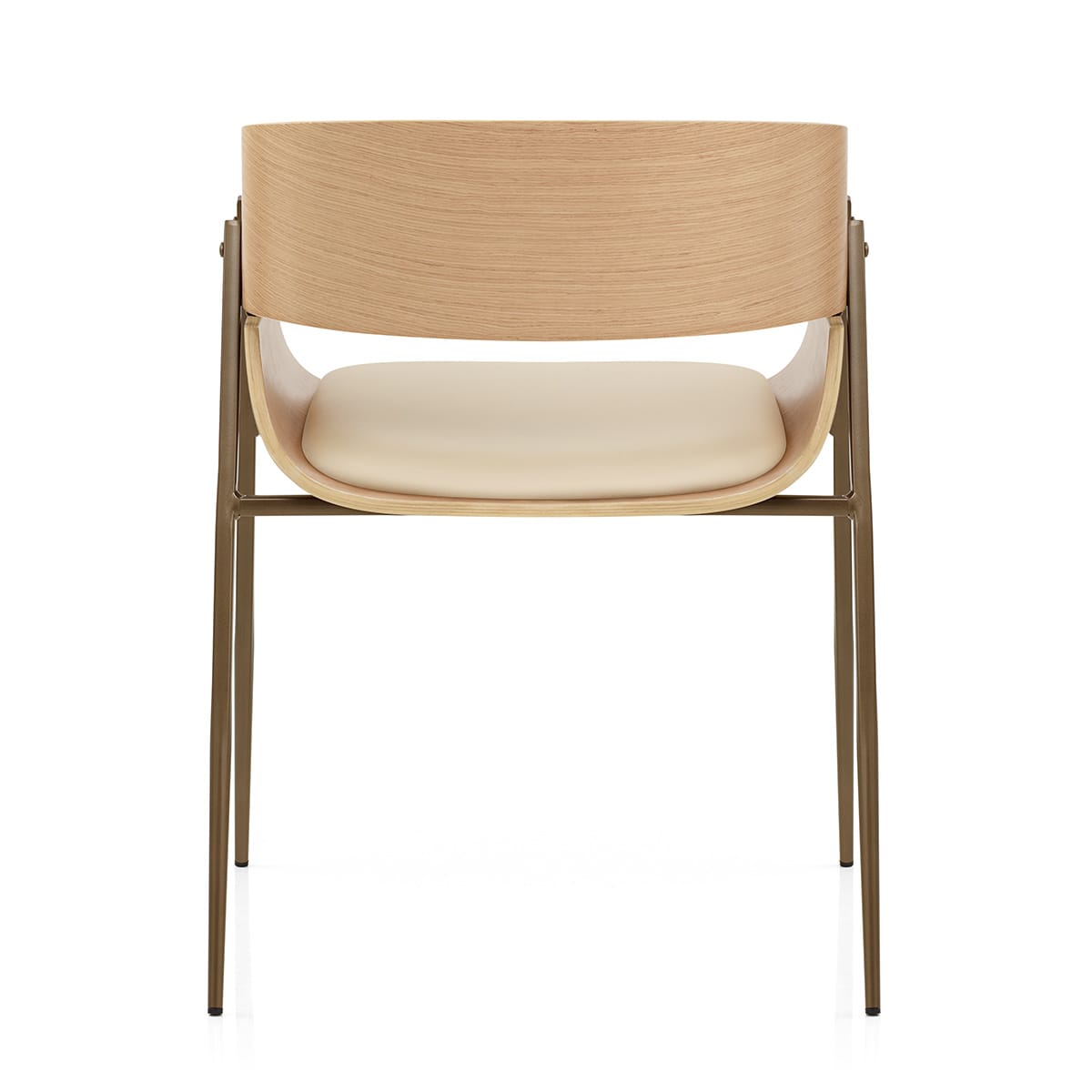 Sedia Legno - Nevada Crema