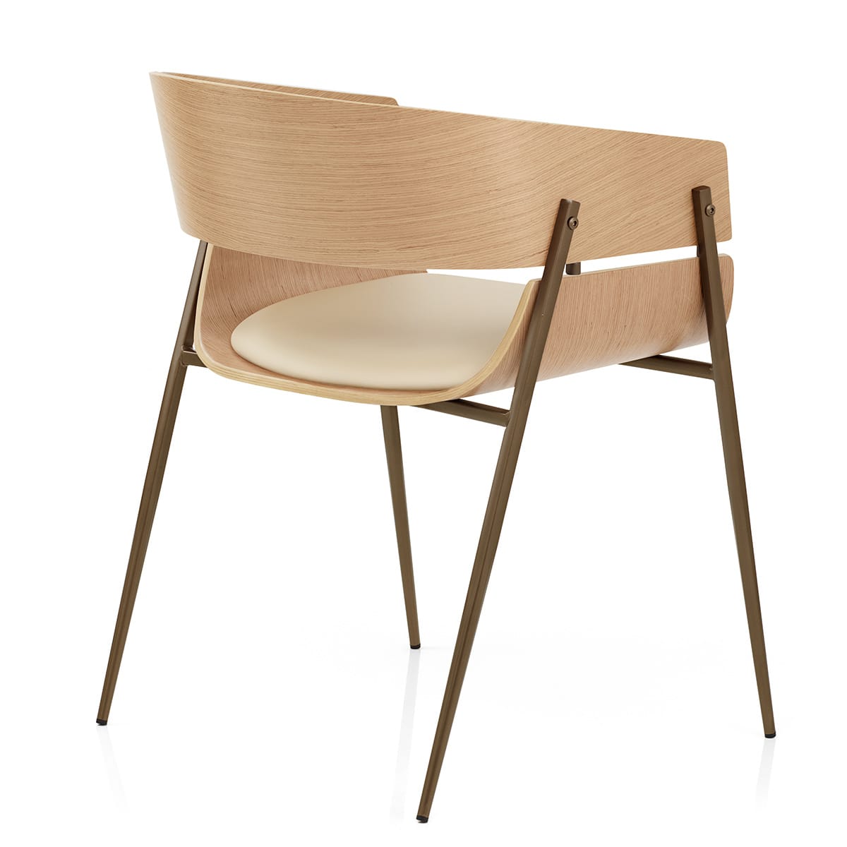 Sedia Legno - Nevada Crema