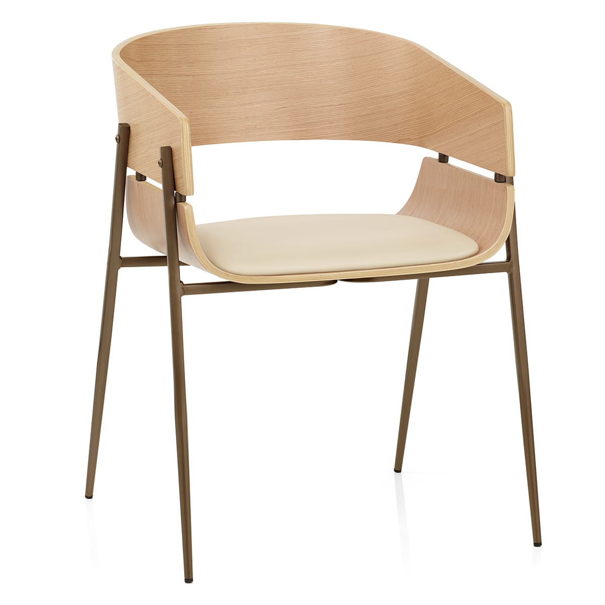 Sedia Legno - Nevada Crema
