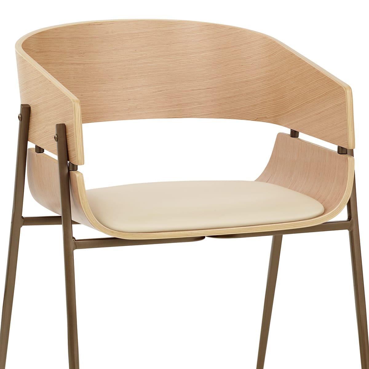Sedia Legno - Nevada Crema