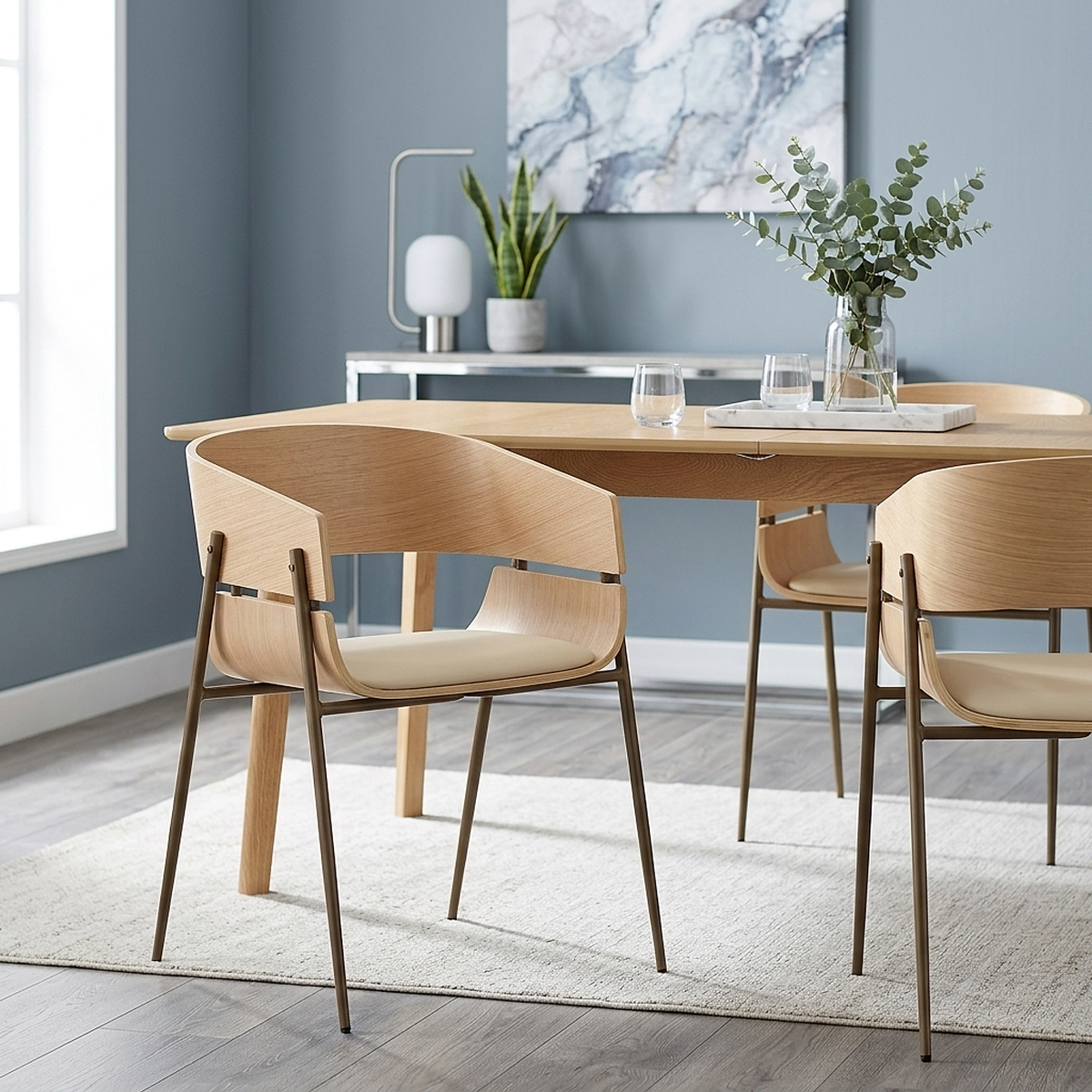 Esszimmerstuhl Holz - Nevada Beige