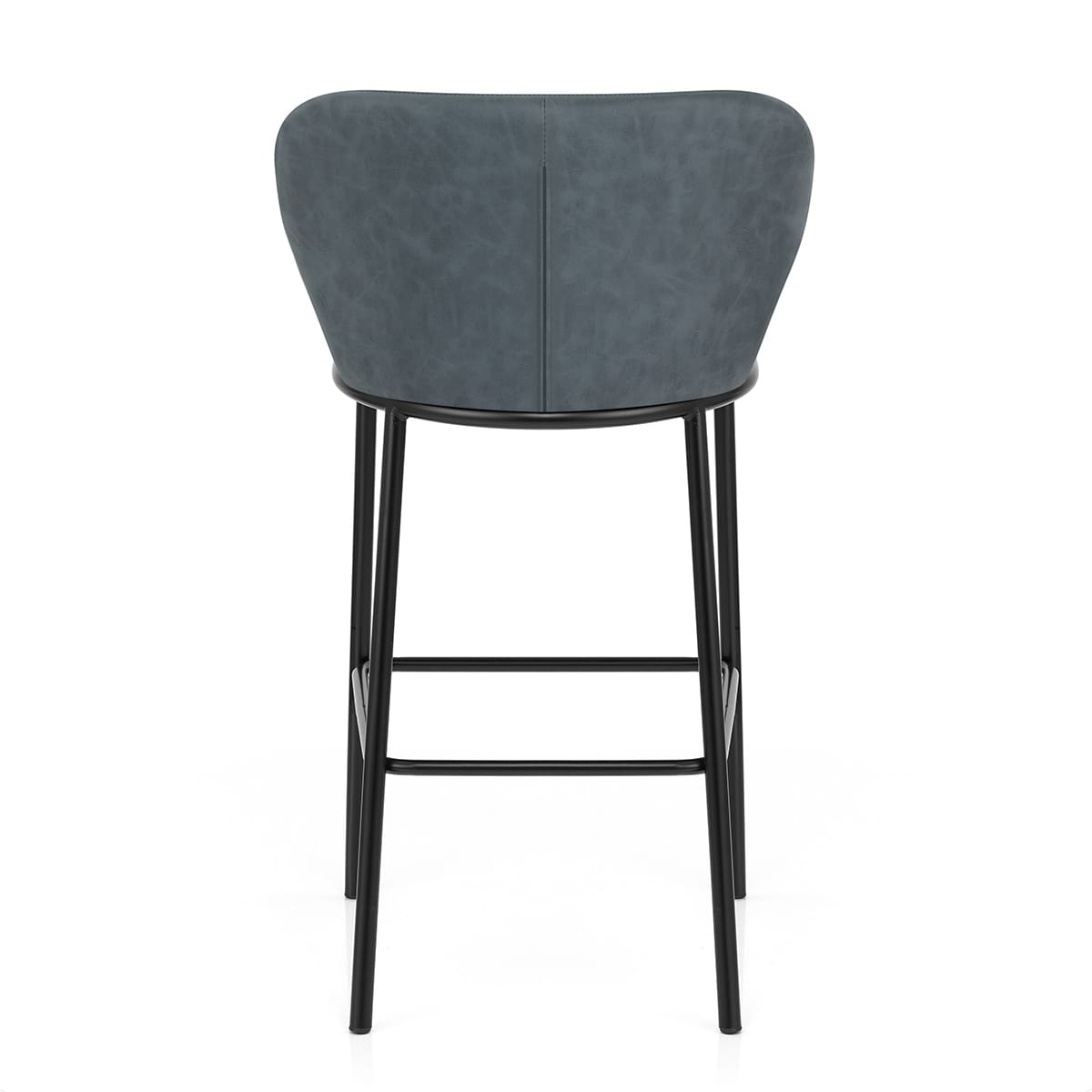 Barhocker Kunstleder - Odette Blau