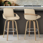 Kunstleder Barhocker - Ohio Beige