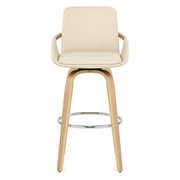 Kunstleder Barhocker - Ohio Beige