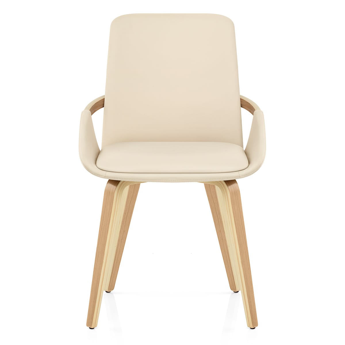 Esszimmerstuhl Kunstleder - Ohio Beige