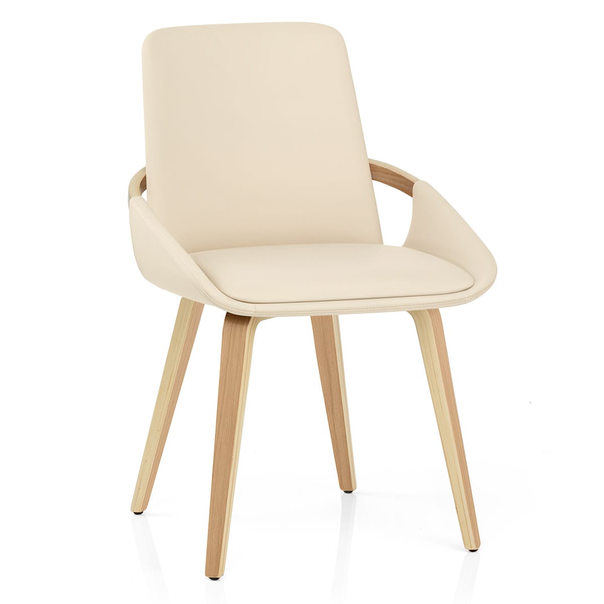 Esszimmerstuhl Kunstleder - Ohio Beige