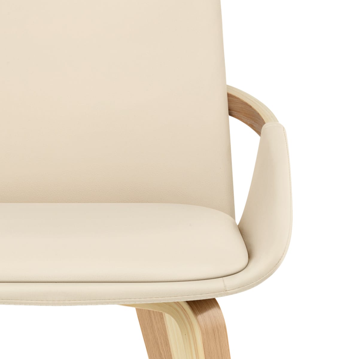 Esszimmerstuhl Kunstleder - Ohio Beige