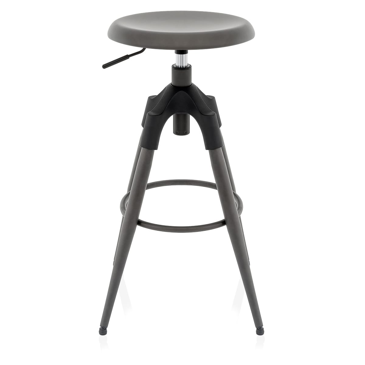 Barhocker Metall - Onyx Grau