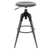 Barhocker Metall - Onyx Grau