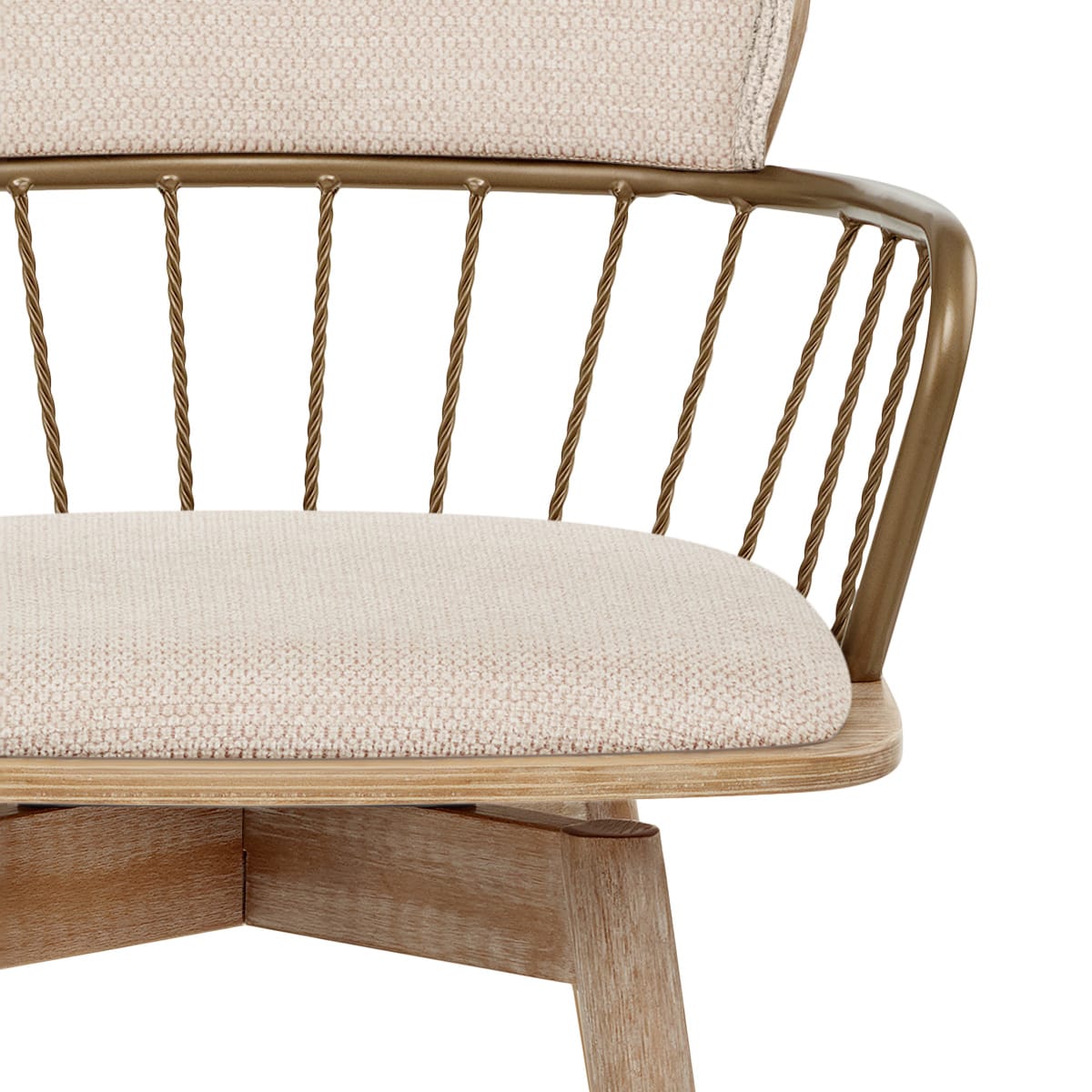 Stoffbarhocker - Opera Beige