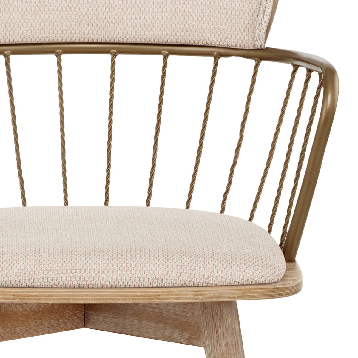 Esszimmerstuhl Stoff - Opera Beige