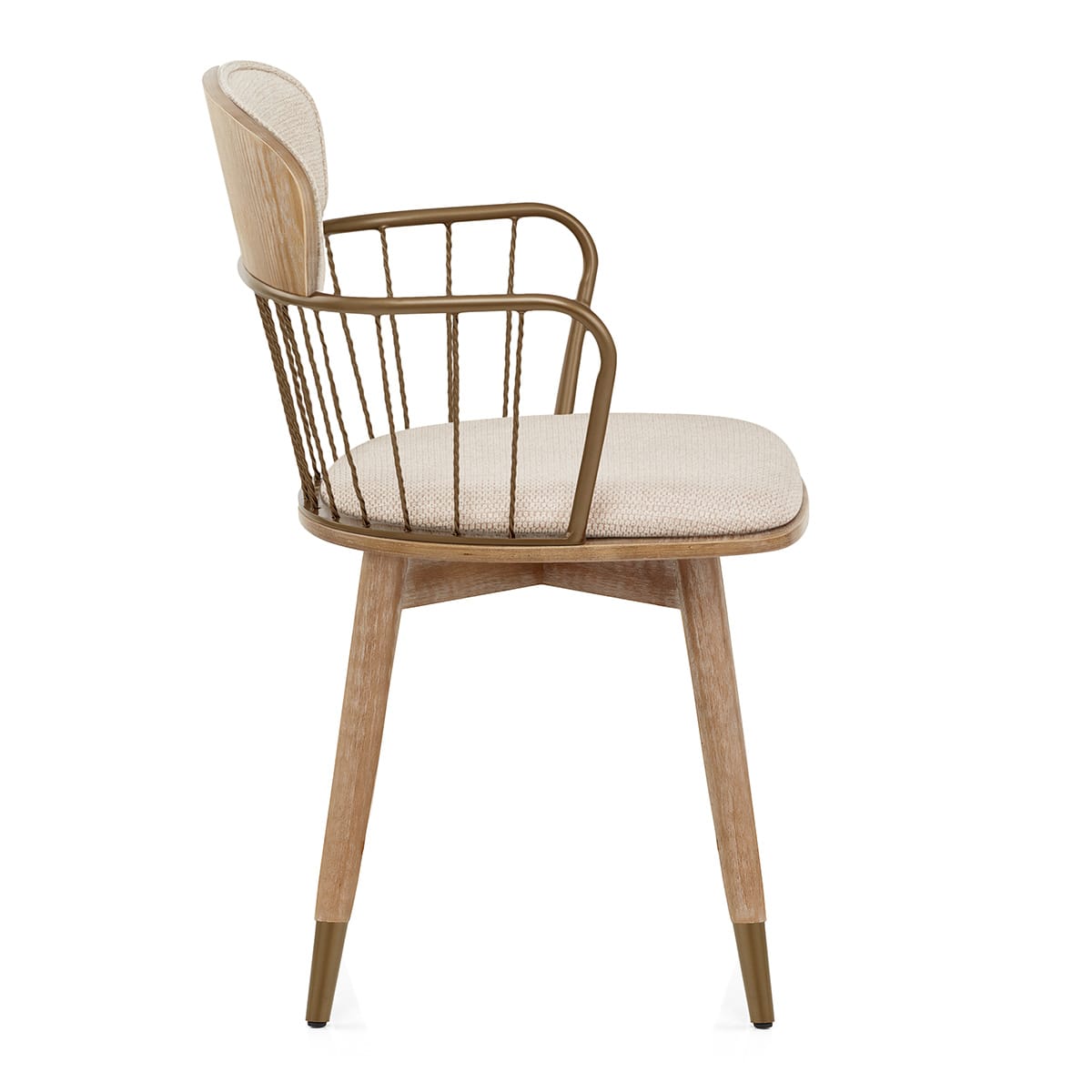 Esszimmerstuhl Stoff - Opera Beige