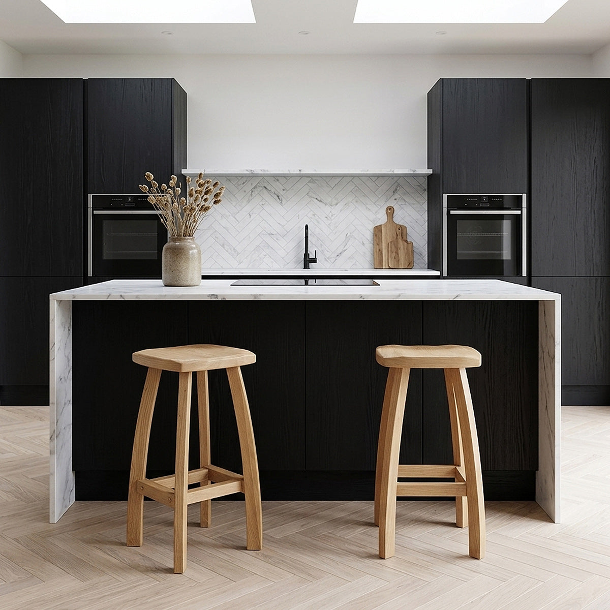 Holzbarhocker Eiche - Oslo Holz
