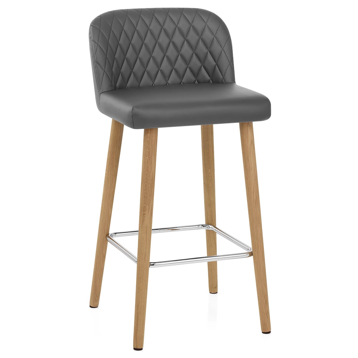 Barhocker Holz - Pacific Grau