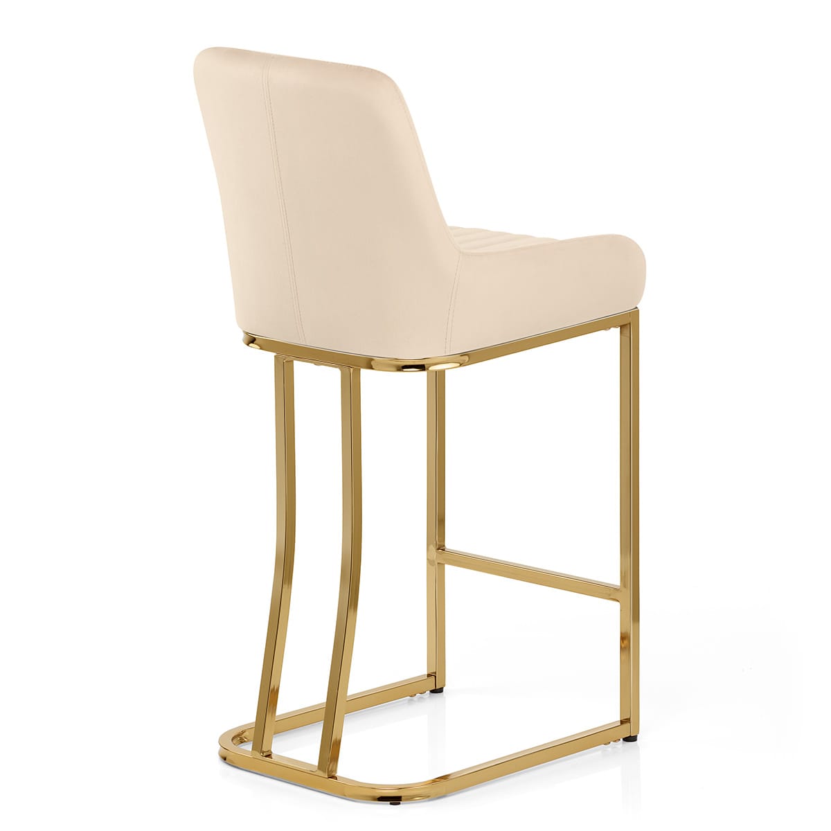 Samt Barhocker - Paget Beige