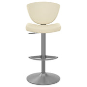 Echtleder Barhocker - Pearl Beige