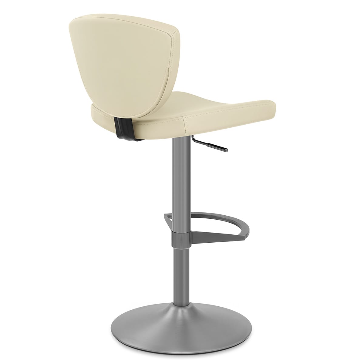 Echtleder Barhocker - Pearl Beige