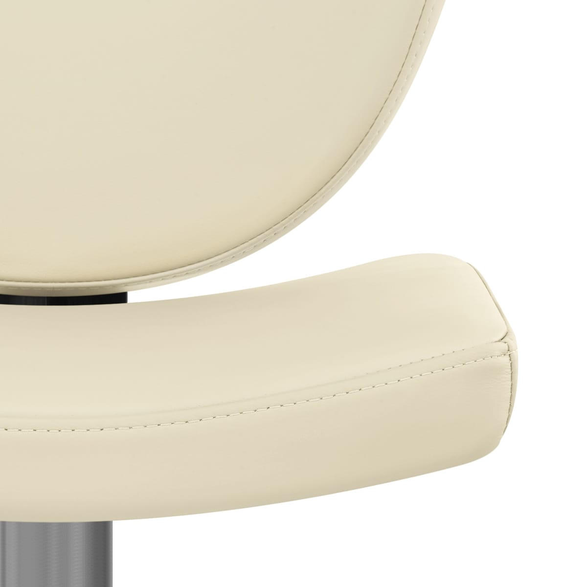 Echtleder Barhocker - Pearl Beige