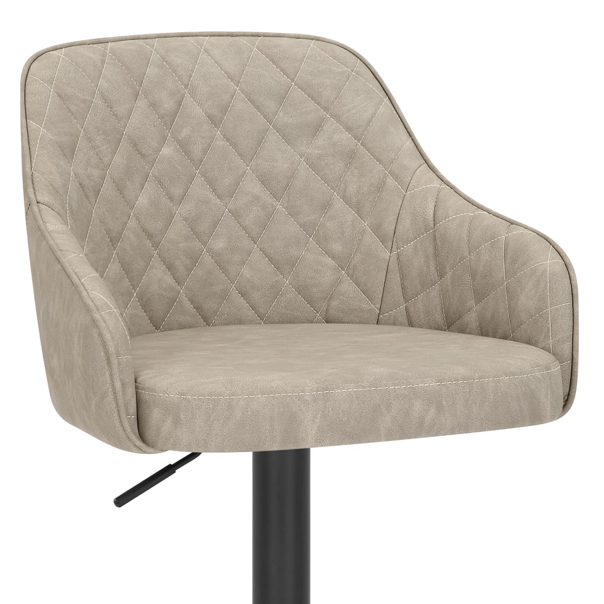 Kunstleder Barhocker - Perth Beige
