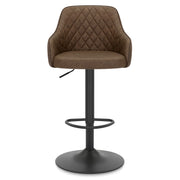 Sgabello Ecopelle - Perth Marrone