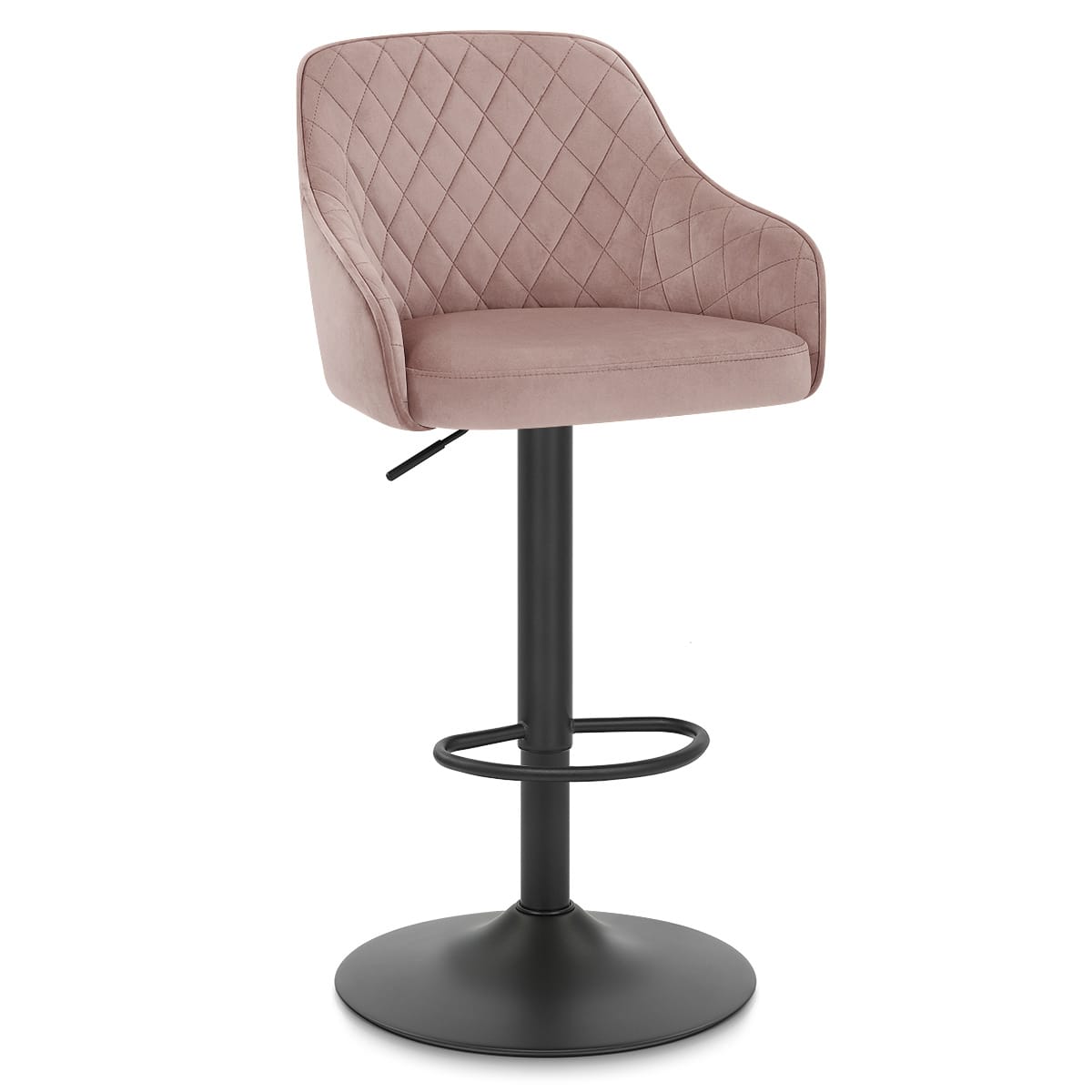 Samtbarhocker - Perth Pink