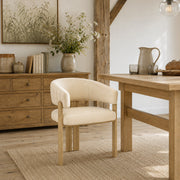 Kunstleder Esszimmerstuhl - Polo Beige