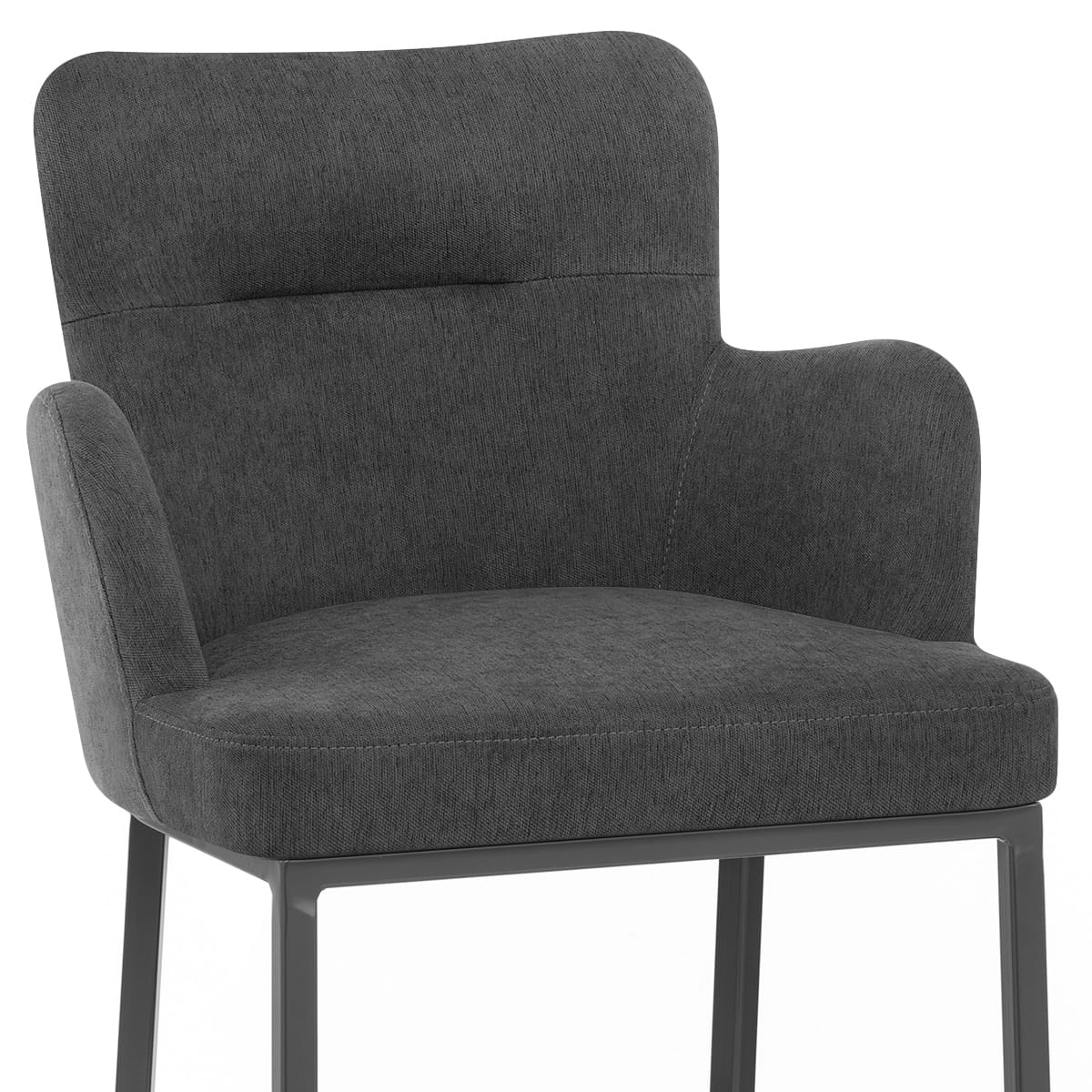 Sgabello Tessuto - Porter Grigio scuro