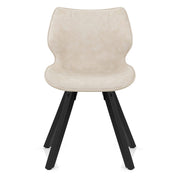 Esszimmerstuhl Kunstleder - Preston Beige