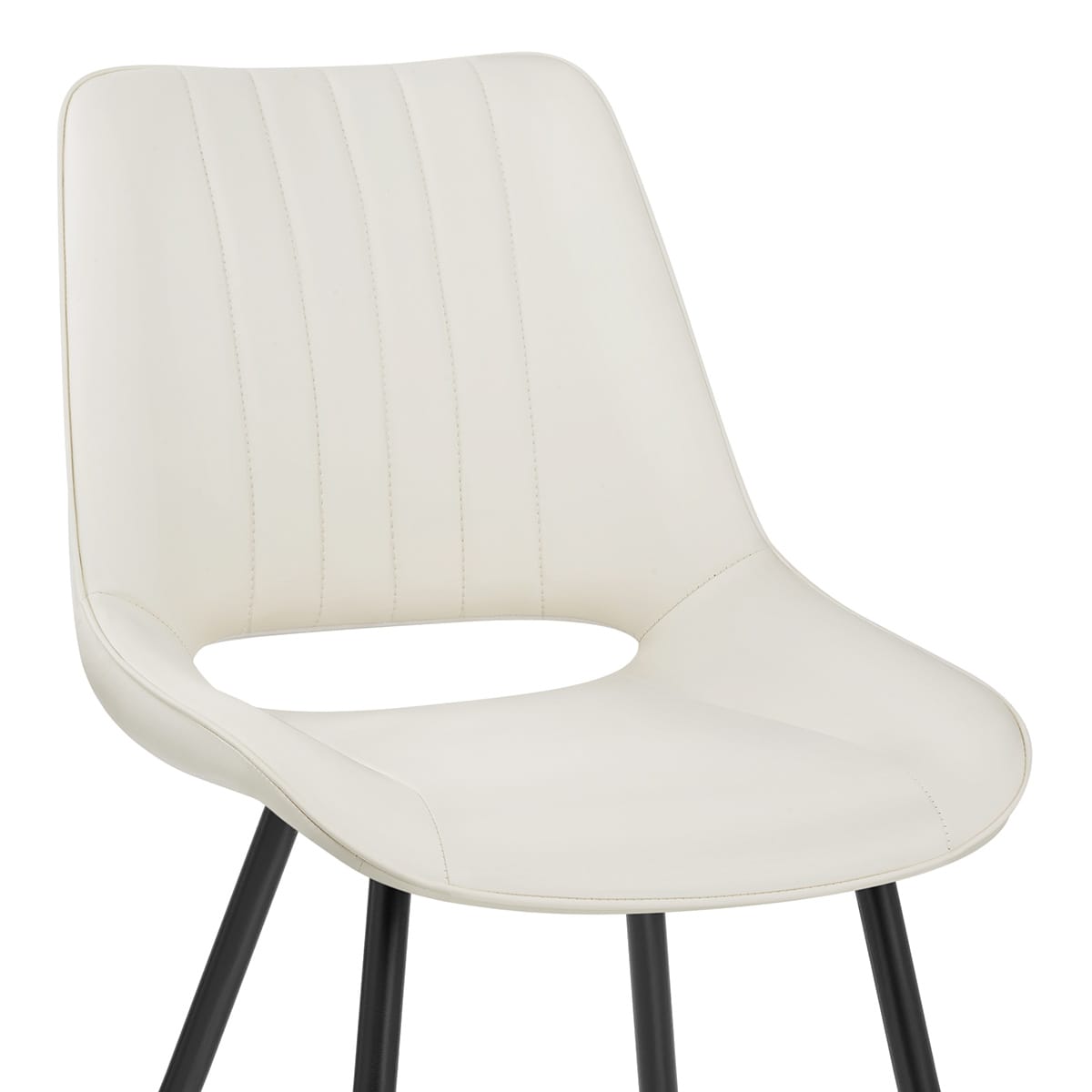Kunstleder Stuhl - Priya Beige