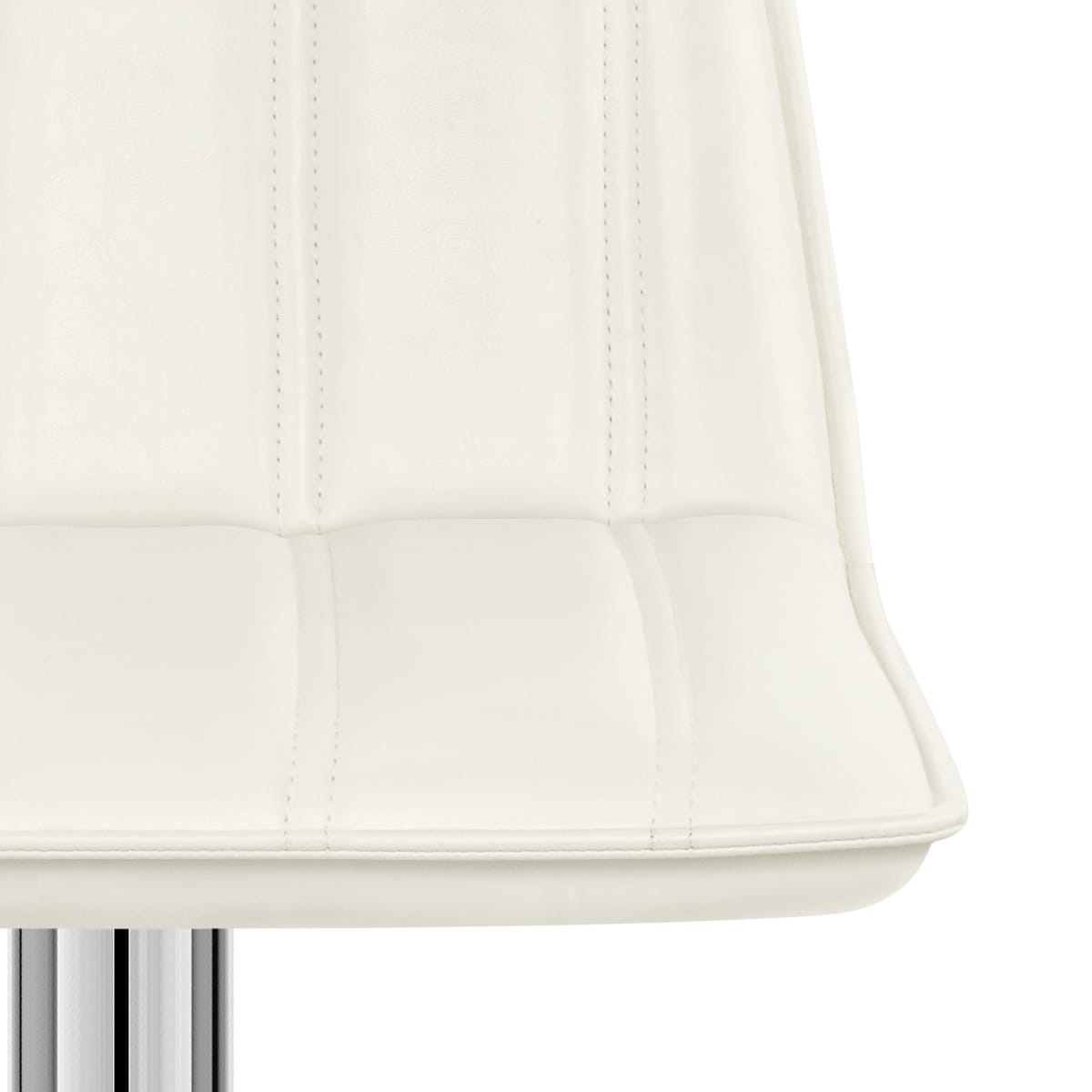 Antik Kunstleder Barhocker Chrom - Pulse Beige