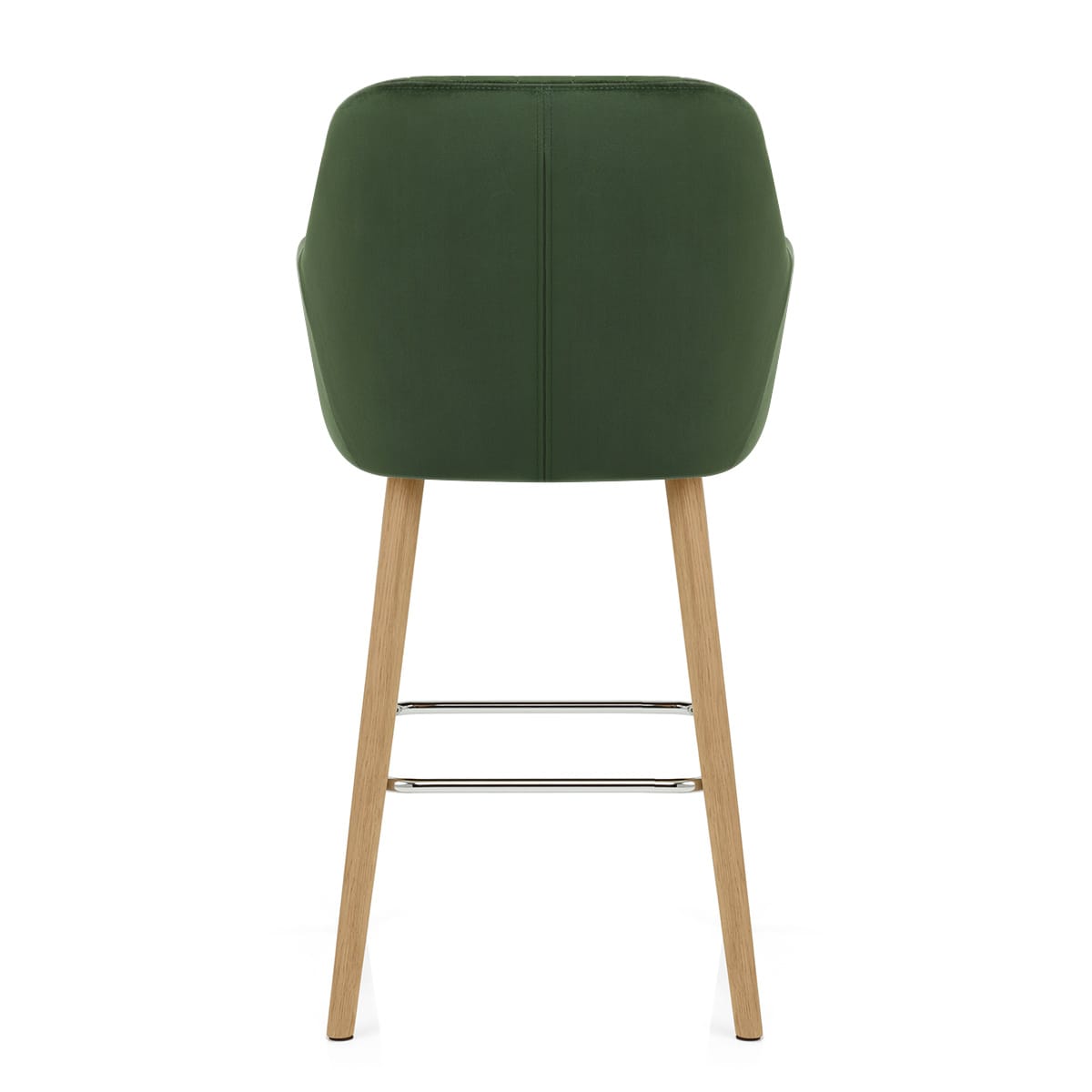 Sgabello Velluto Legno - Rio Verde