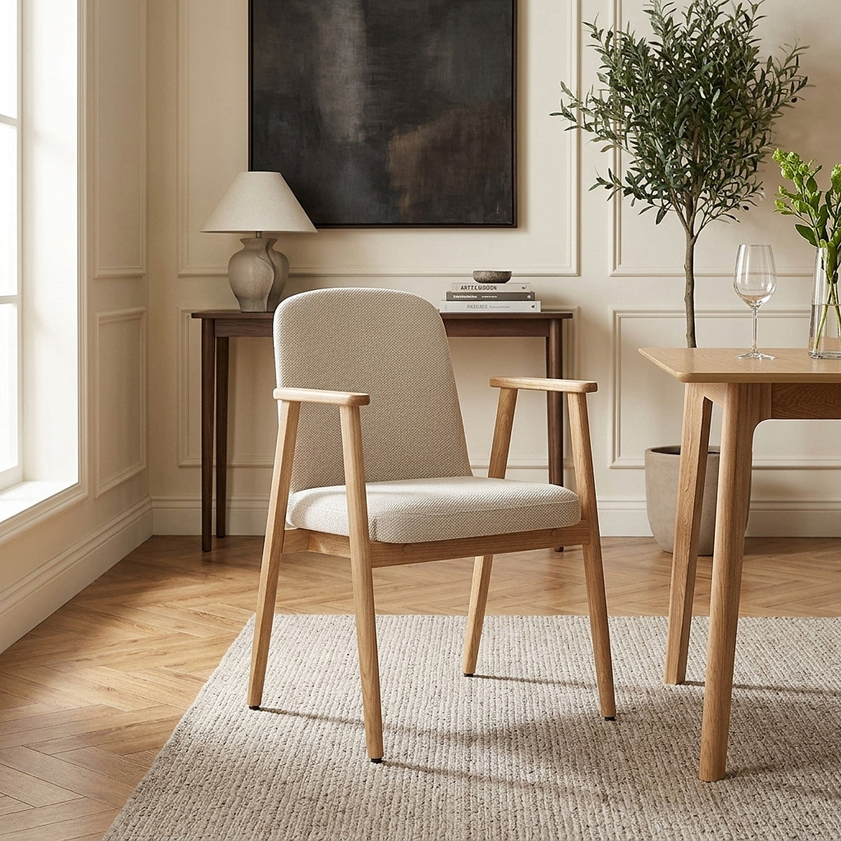 Stoff Stuhl - Ripley Beige