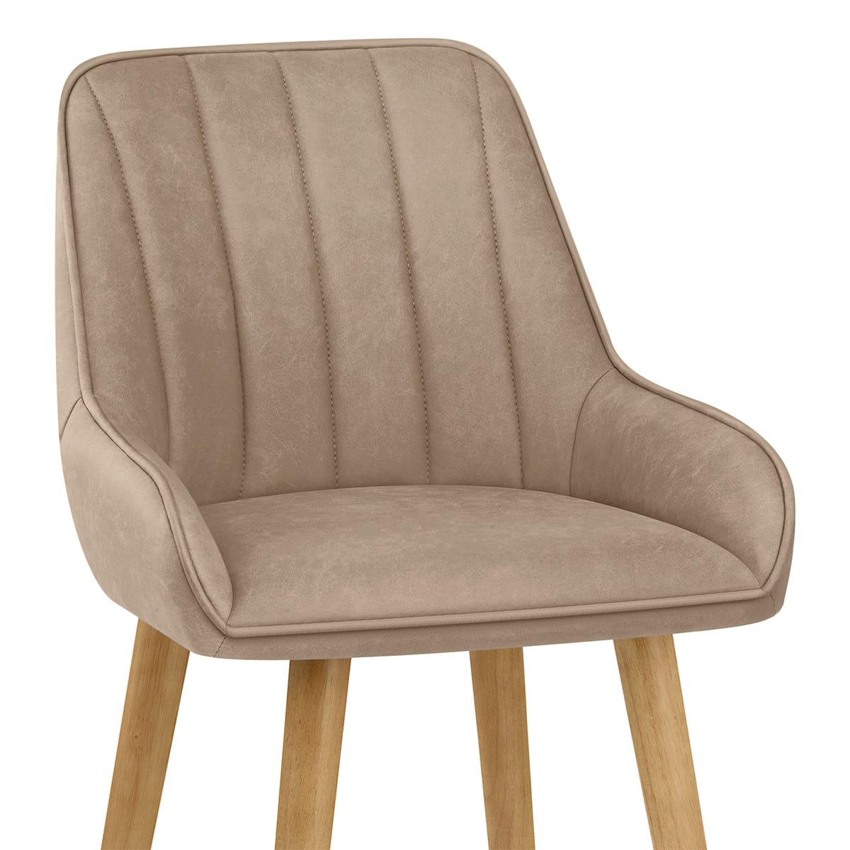 Barhocker Holz - Rosa Braungrau