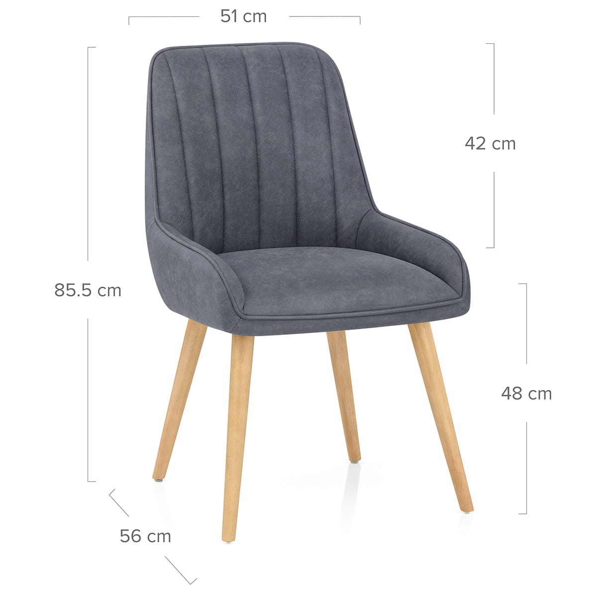 Sedia Legno - Rosa Blu